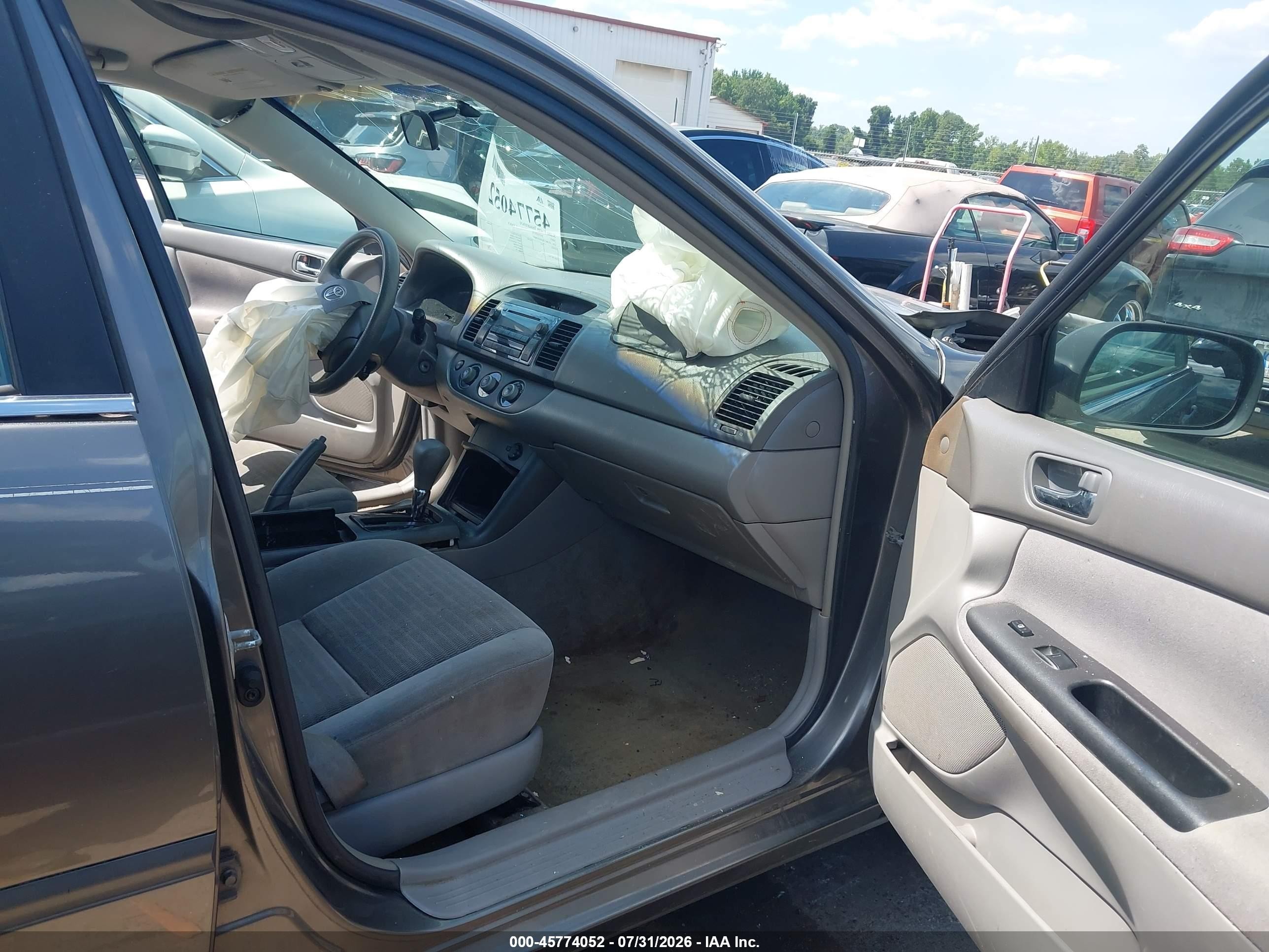 2005 Toyota Camry Std Gray vin: 4T1BE32K65U978007