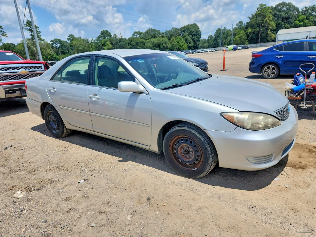 2006 Toyota Camry Le Silver vin: 4T1BE32K66U118299