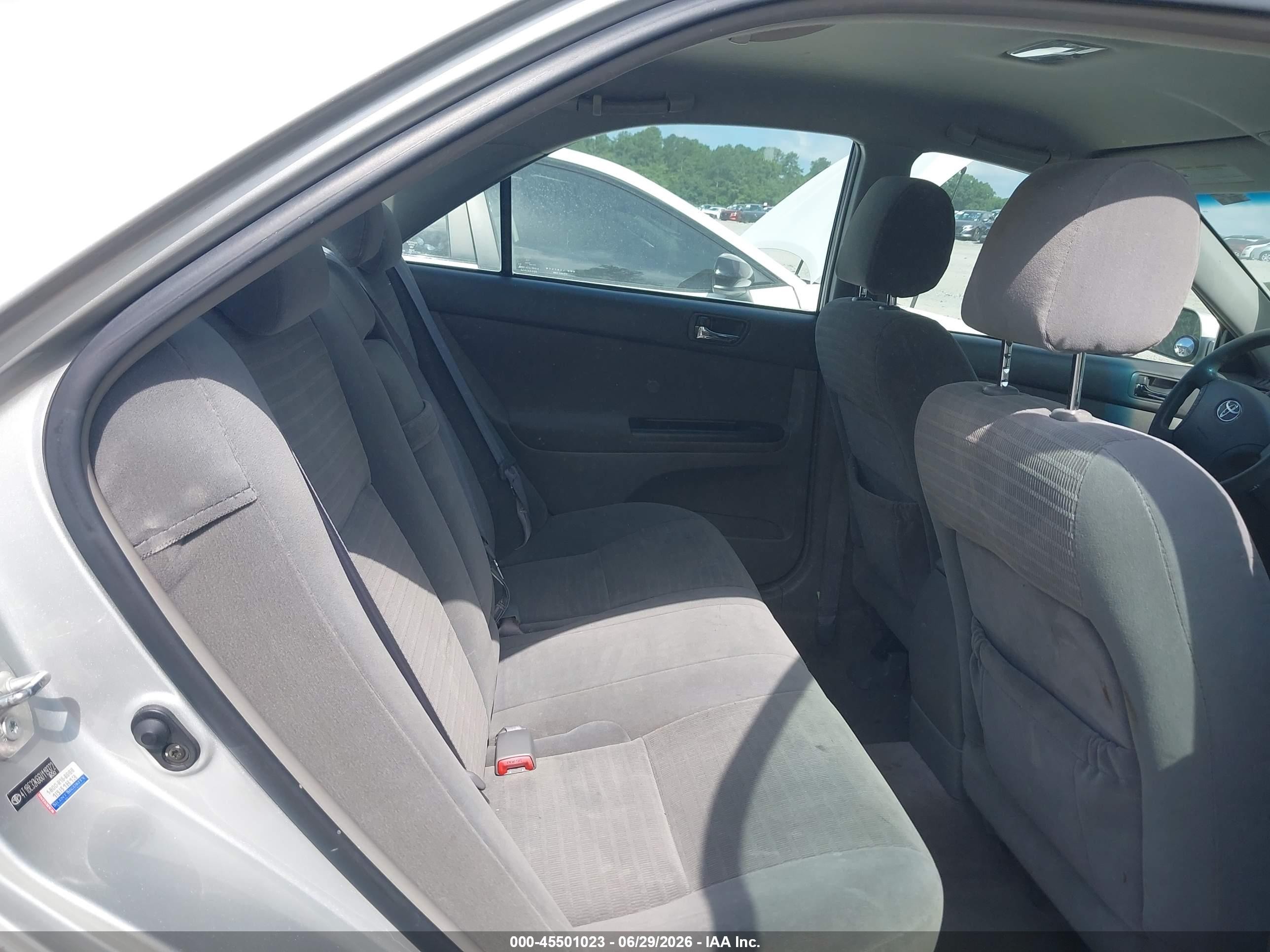 2006 Toyota Camry Le Silver vin: 4T1BE32K66U119372