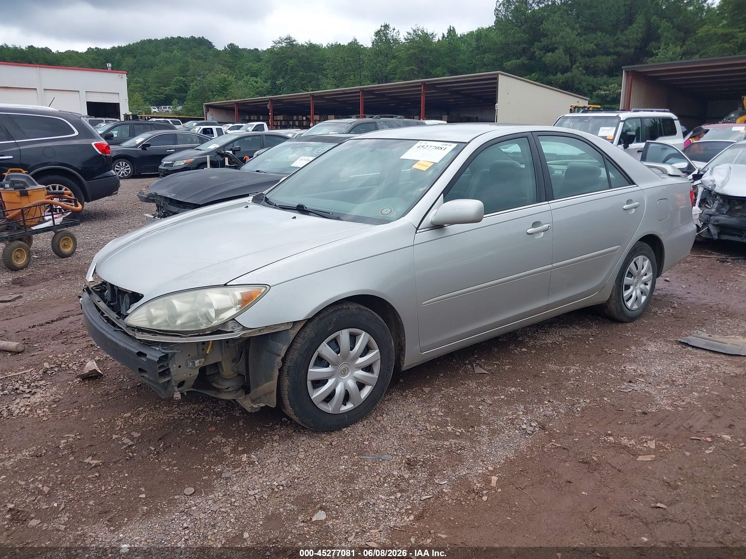 2006 Toyota Camry Le Silver vin: 4T1BE32K66U125933