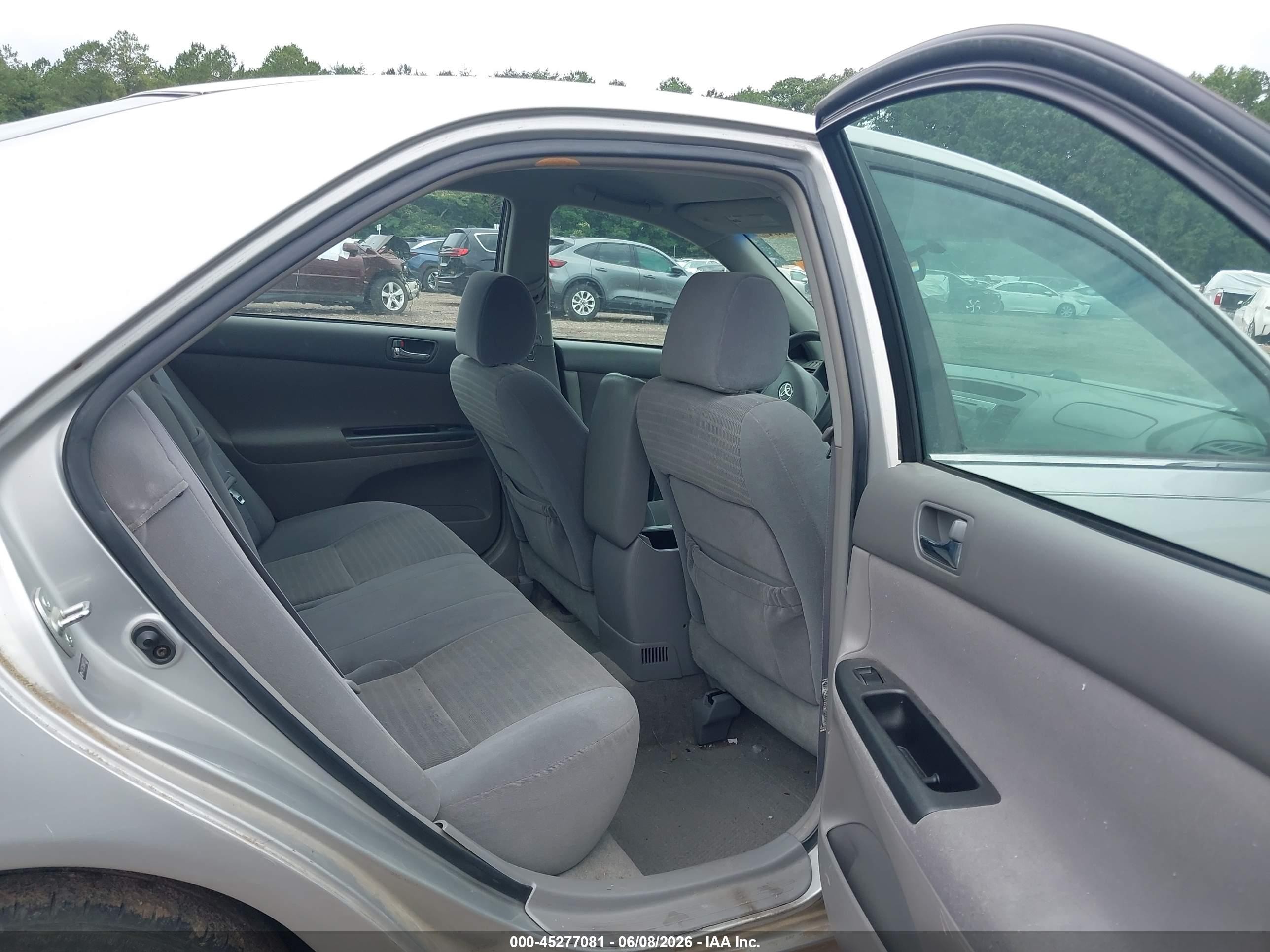 2006 Toyota Camry Le Silver vin: 4T1BE32K66U125933