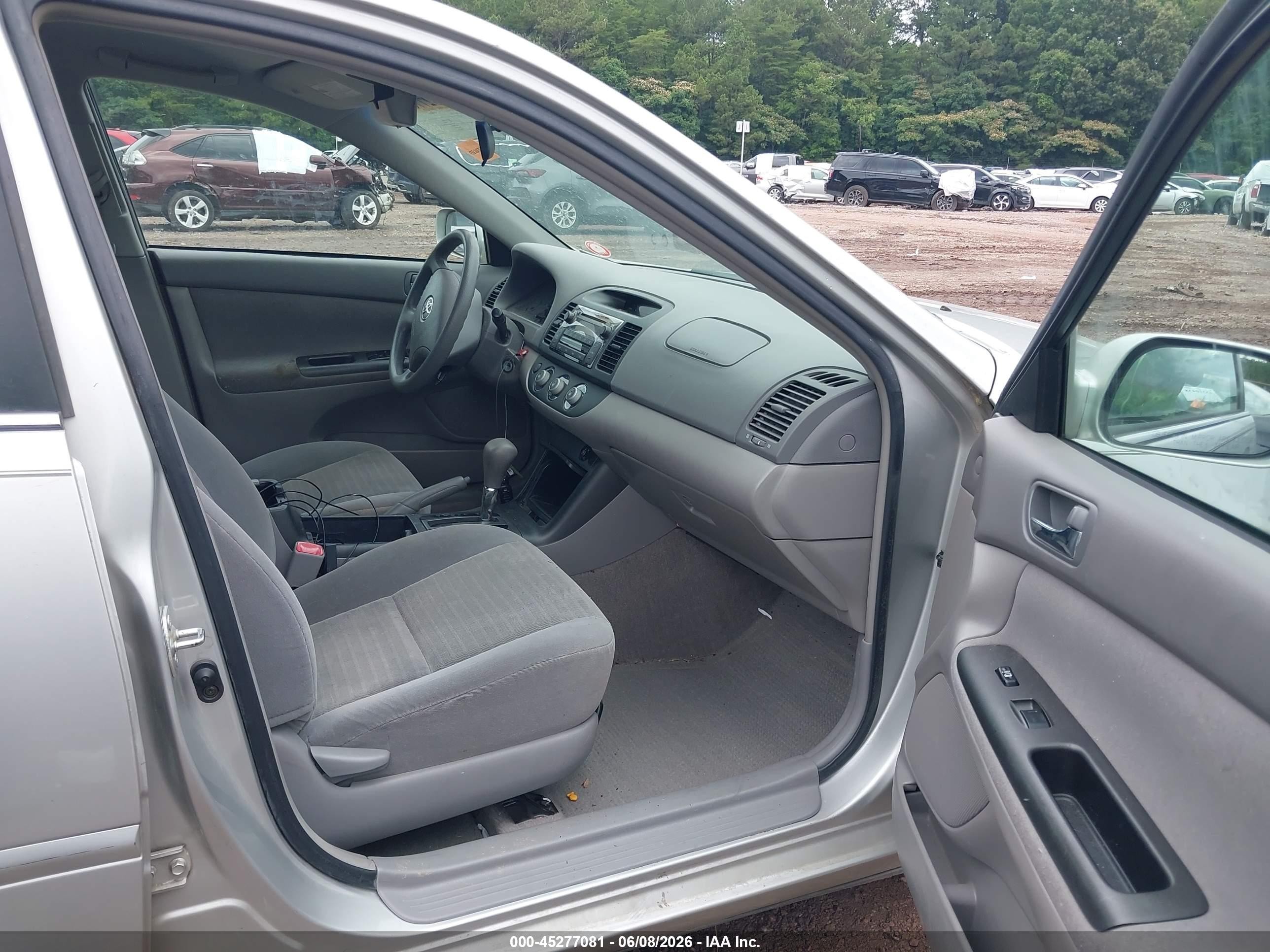 2006 Toyota Camry Le Silver vin: 4T1BE32K66U125933