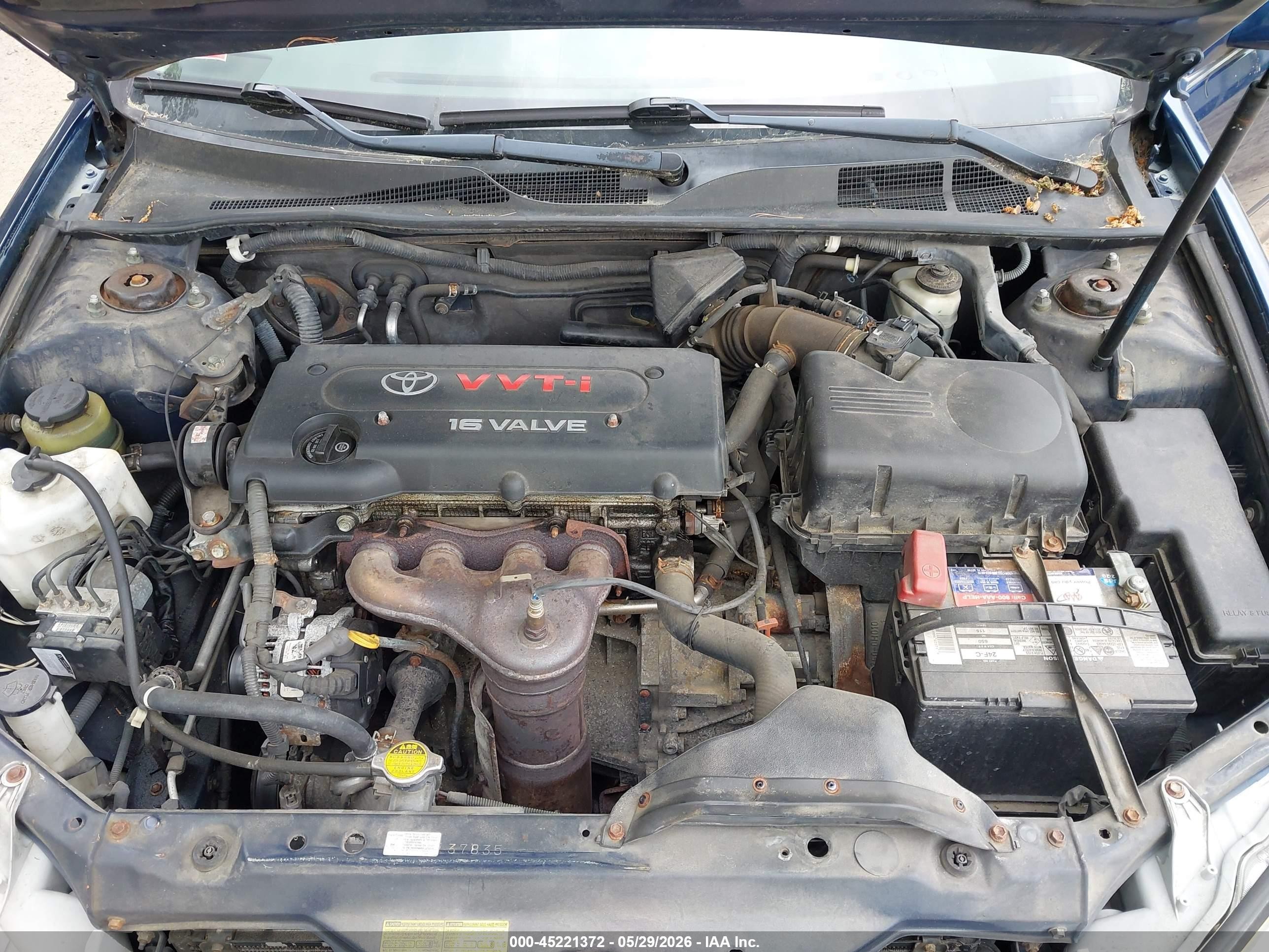 2006 Toyota Camry Le Blue vin: 4T1BE32K66U162948