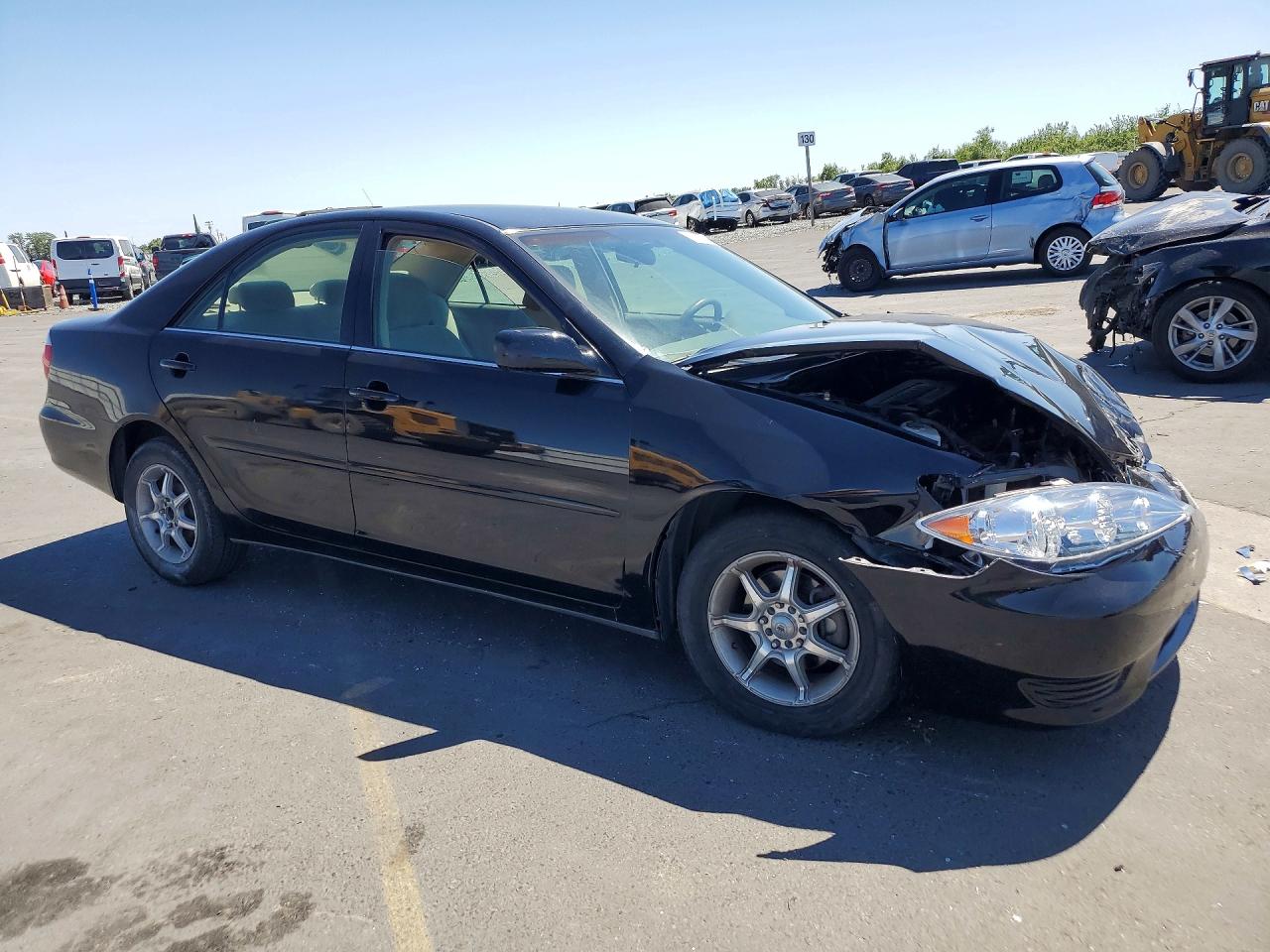 2006 Toyota Camry Le Black vin: 4T1BE32K66U643928