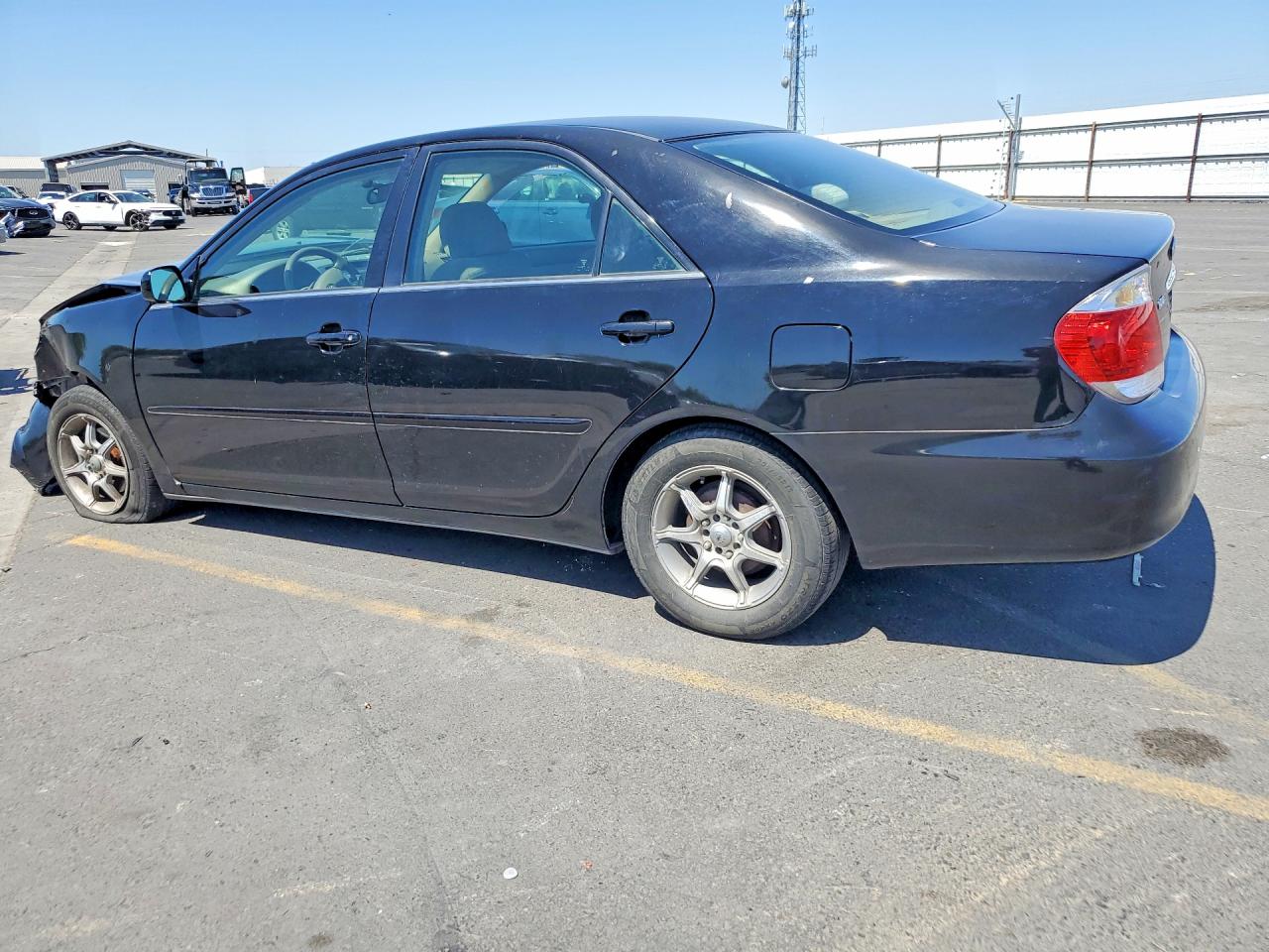 2006 Toyota Camry Le Black vin: 4T1BE32K66U643928