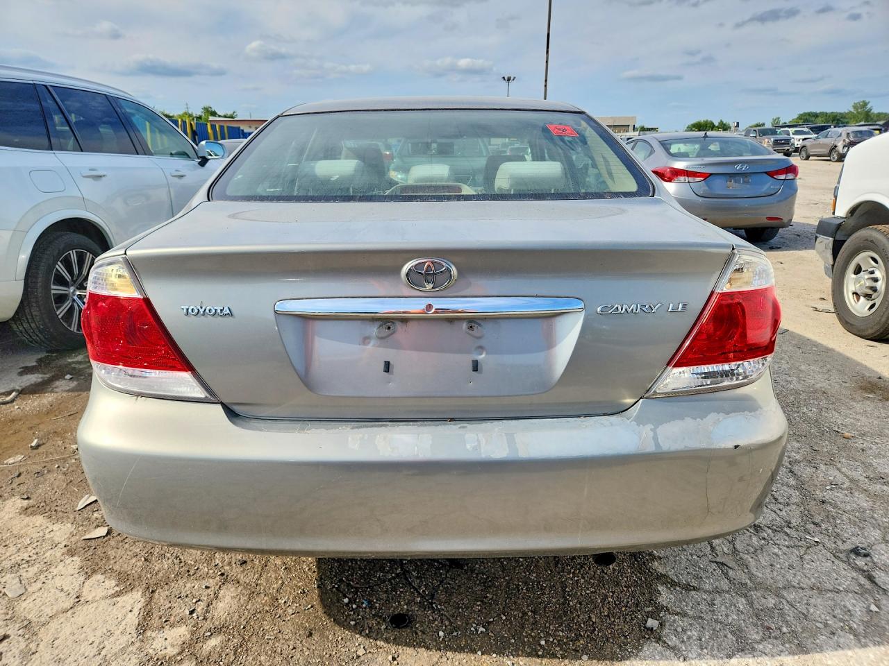 2006 Toyota Camry Standard Silver vin: 4T1BE32K66U646182