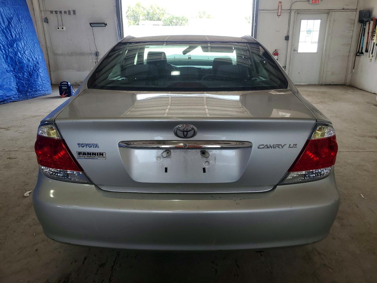 2006 Toyota Camry Le Silver vin: 4T1BE32K66U647140