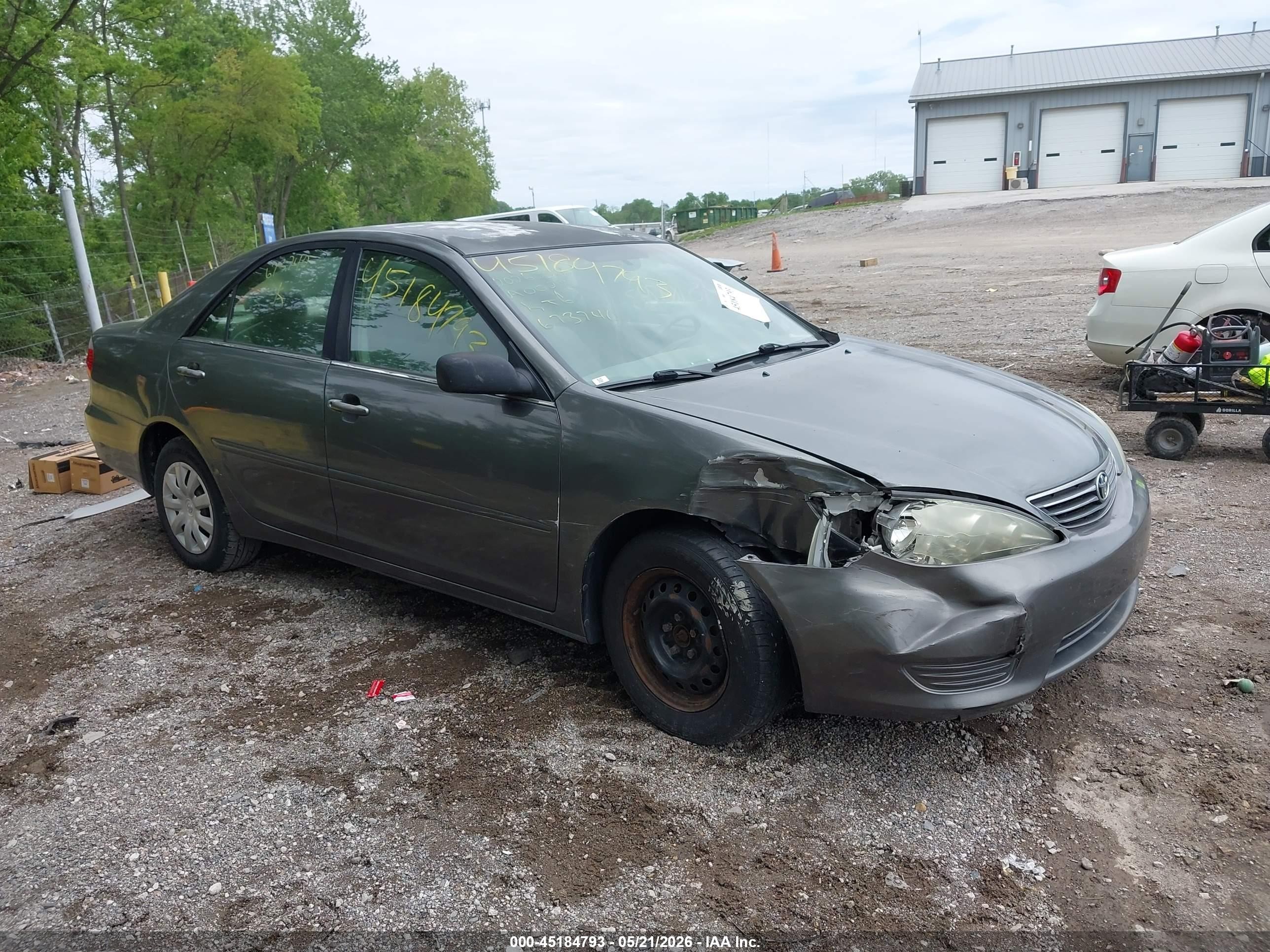 2006 Toyota Camry Std Gray vin: 4T1BE32K66U673740