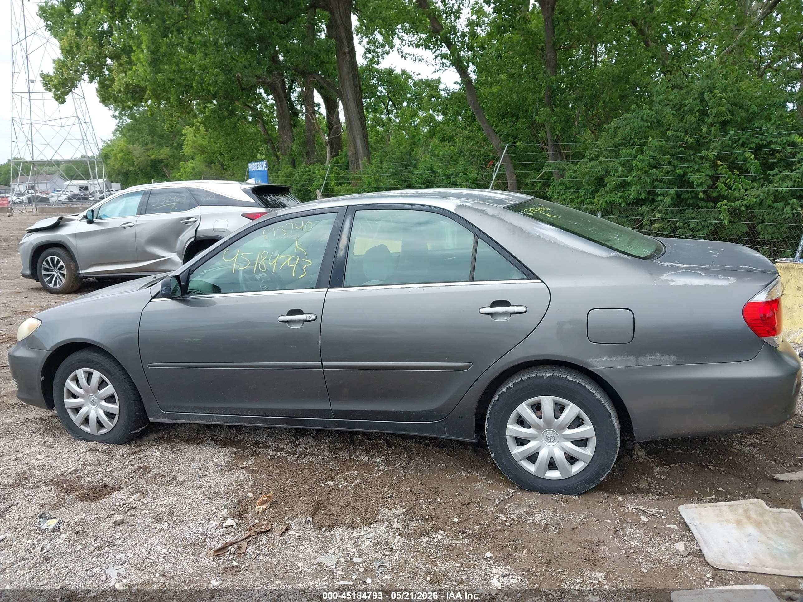 2006 Toyota Camry Std Gray vin: 4T1BE32K66U673740