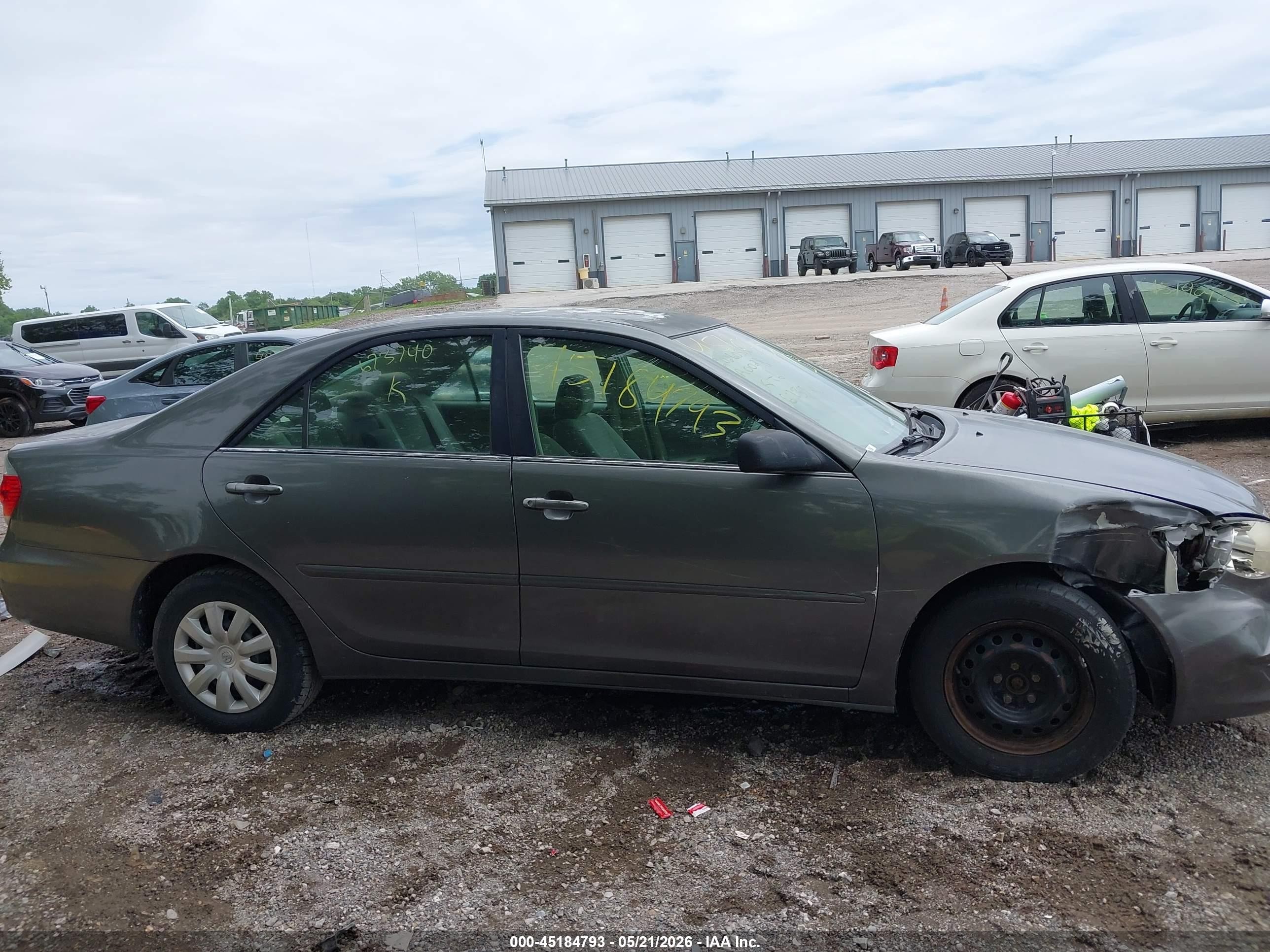 2006 Toyota Camry Std Gray vin: 4T1BE32K66U673740