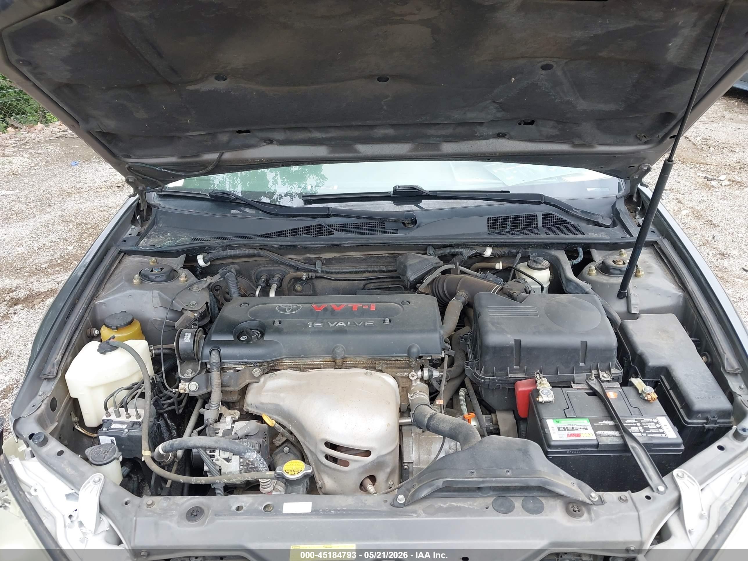 2006 Toyota Camry Std Gray vin: 4T1BE32K66U673740
