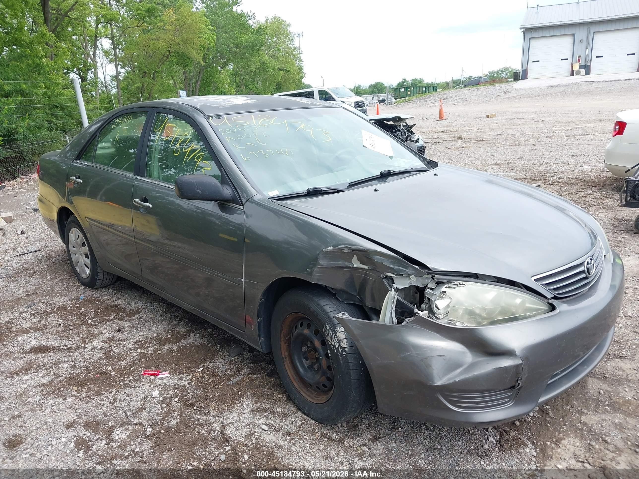 2006 Toyota Camry Std Gray vin: 4T1BE32K66U673740