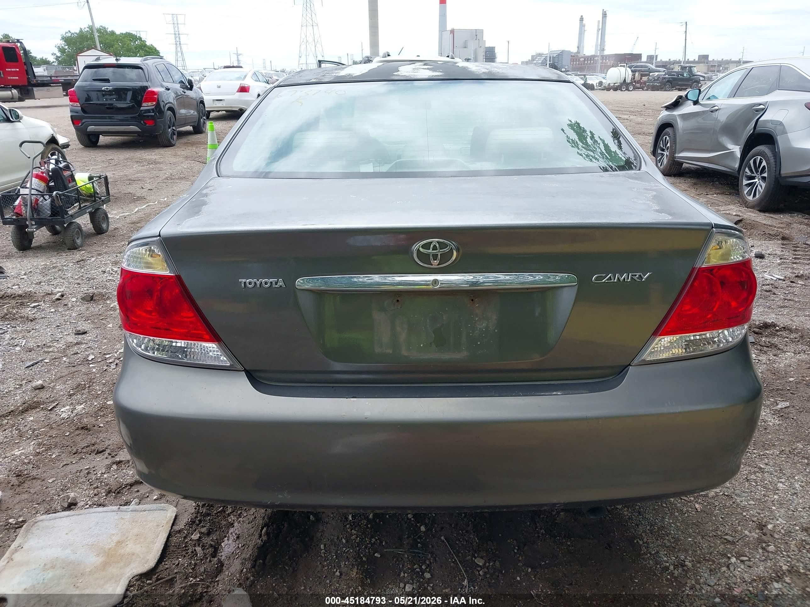 2006 Toyota Camry Std Gray vin: 4T1BE32K66U673740