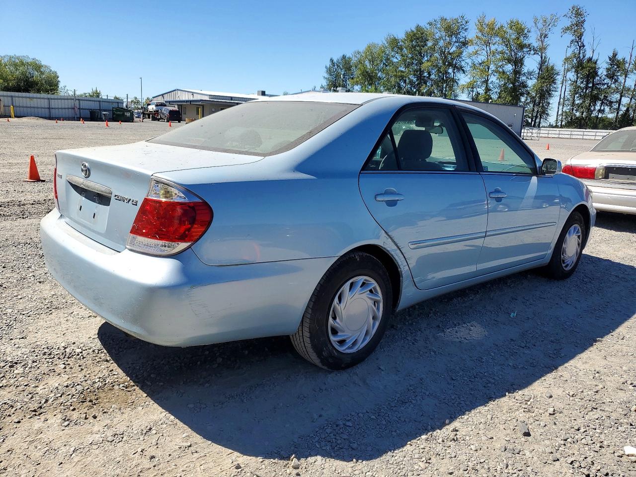 2006 Toyota Camry Le Синий vin: 4T1BE32K66U700306