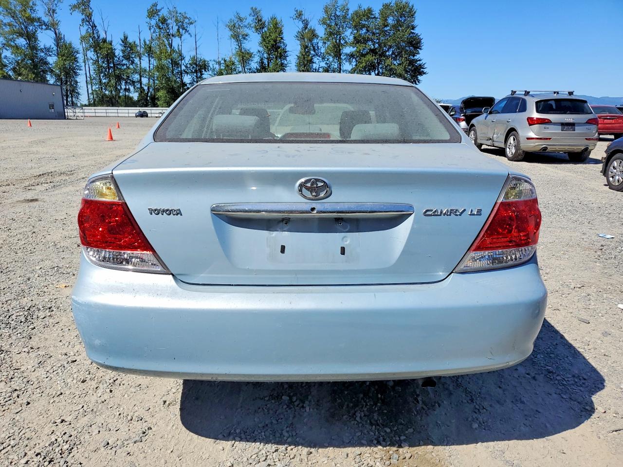 2006 Toyota Camry Le Синий vin: 4T1BE32K66U700306