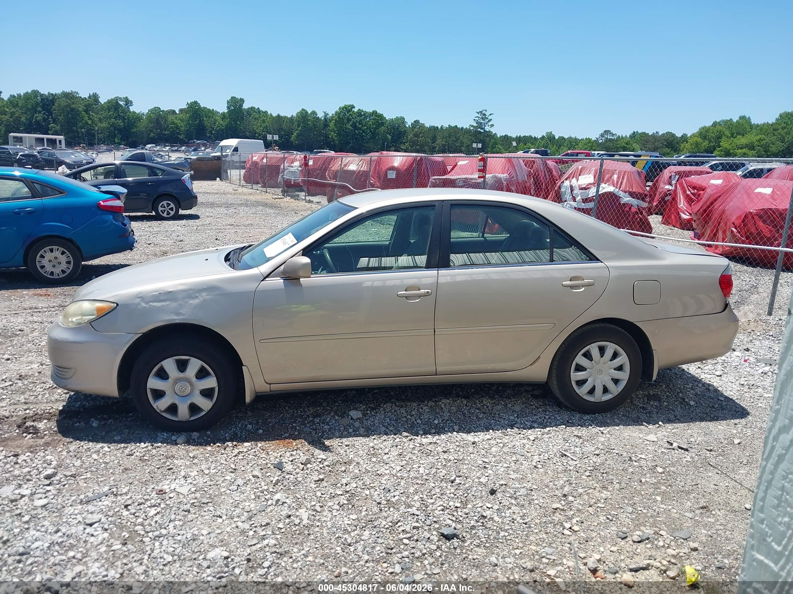 2006 Toyota Camry Le Tan vin: 4T1BE32K66U713296