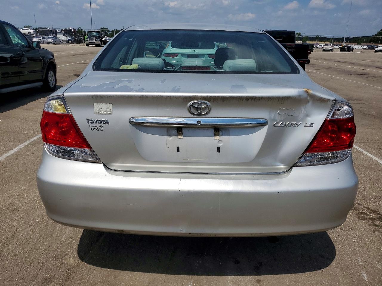 2006 Toyota Camry Le Silver vin: 4T1BE32K66U729580