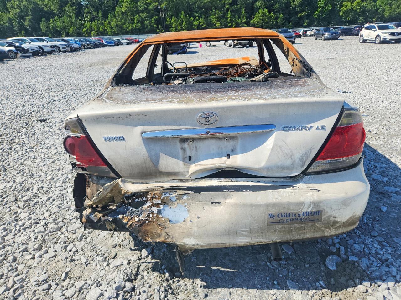 2006 Toyota Camry Le White vin: 4T1BE32K66U738084