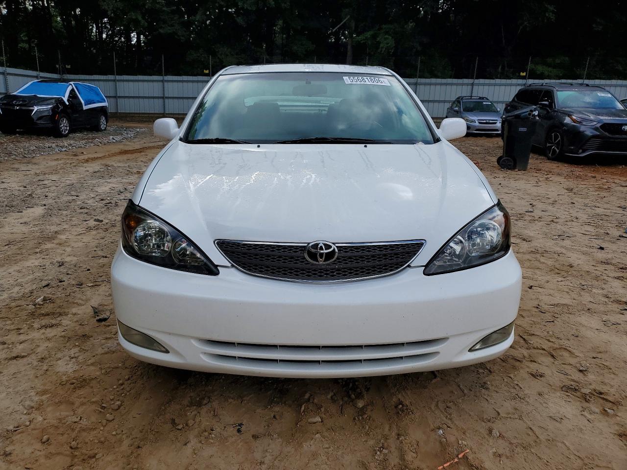 2002 Toyota Camry Se White vin: 4T1BE32K72U019436