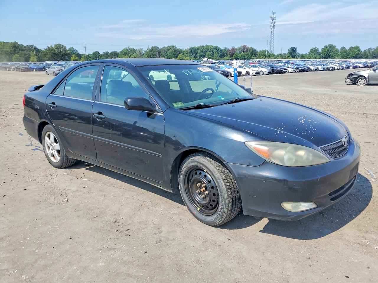 2002 Toyota Camry Se Black vin: 4T1BE32K72U029772