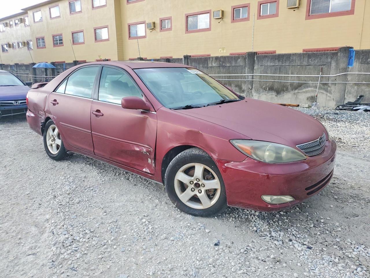 2002 Toyota Camry Se Red vin: 4T1BE32K72U029982
