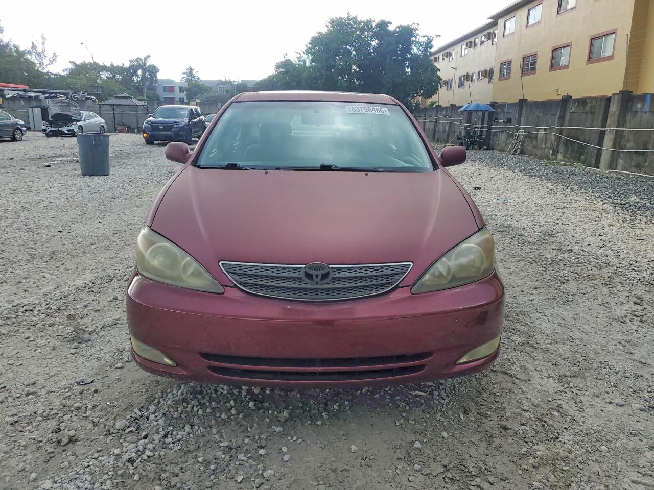 2002 Toyota Camry Se Red vin: 4T1BE32K72U029982