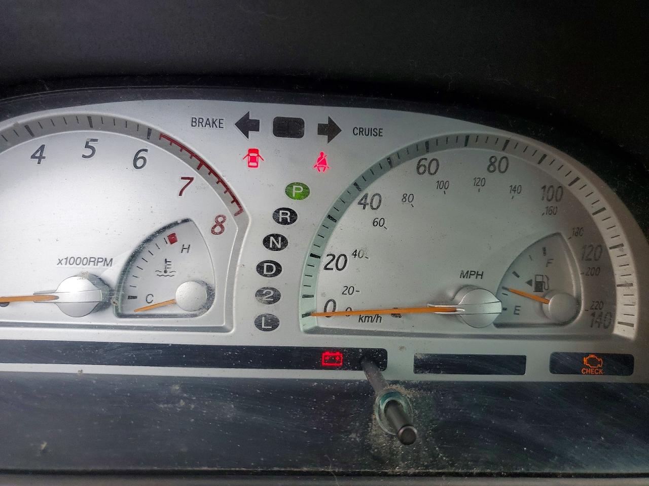 2002 Toyota Camry Se Red vin: 4T1BE32K72U029982