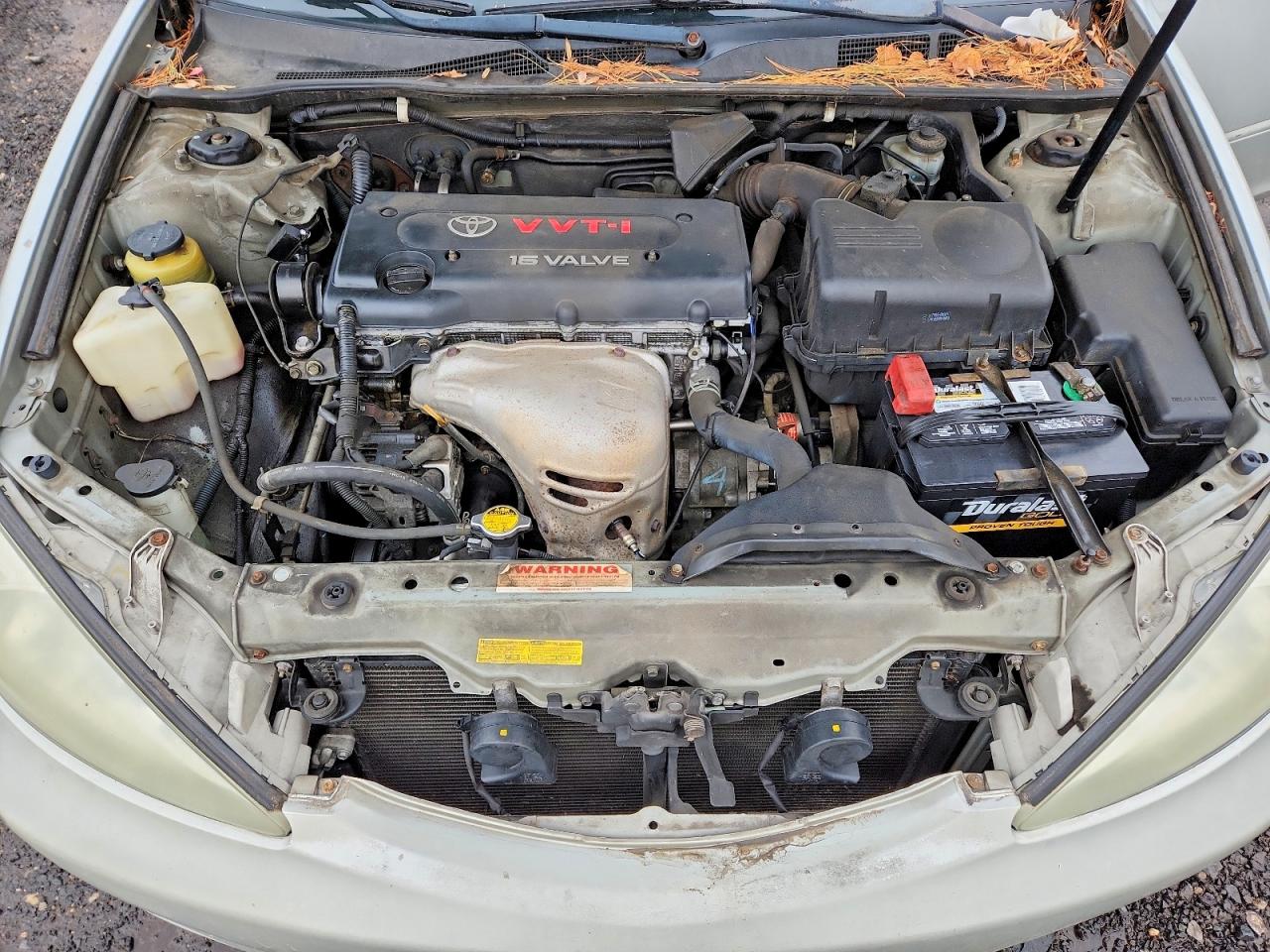 2002 Toyota Camry Le Silver vin: 4T1BE32K72U079815