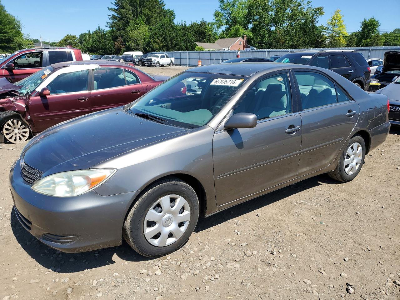 2002 Toyota Camry Le Gray vin: 4T1BE32K72U533920