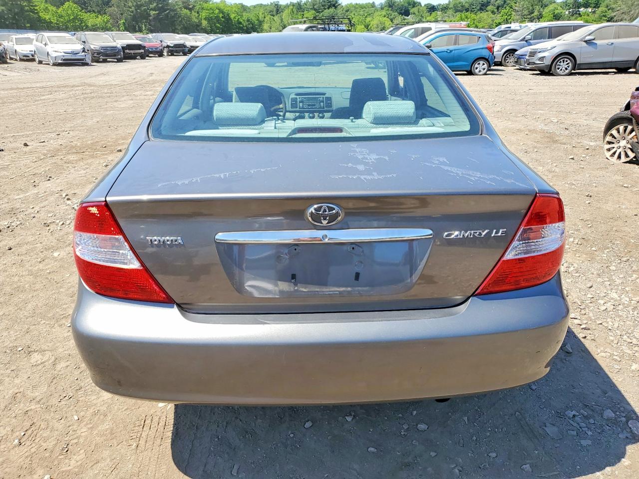 2002 Toyota Camry Le Gray vin: 4T1BE32K72U533920