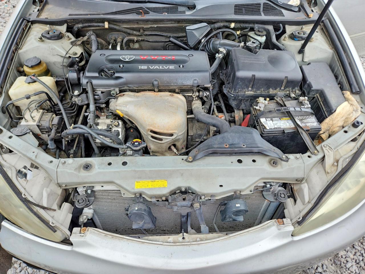 2002 Toyota Camry Le Серый vin: 4T1BE32K72U553293