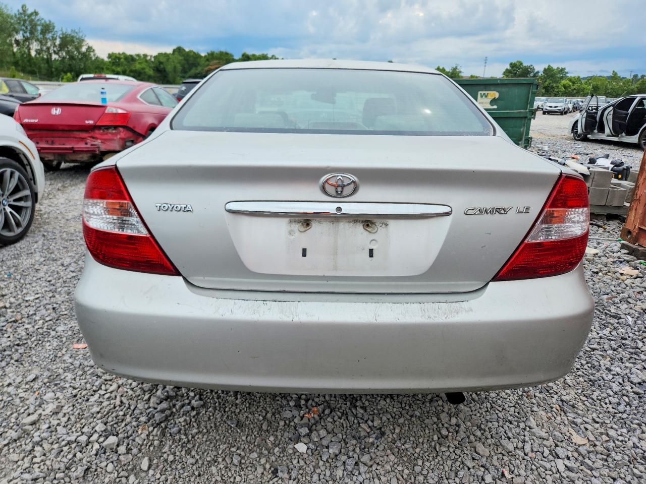2002 Toyota Camry Le Серый vin: 4T1BE32K72U553293
