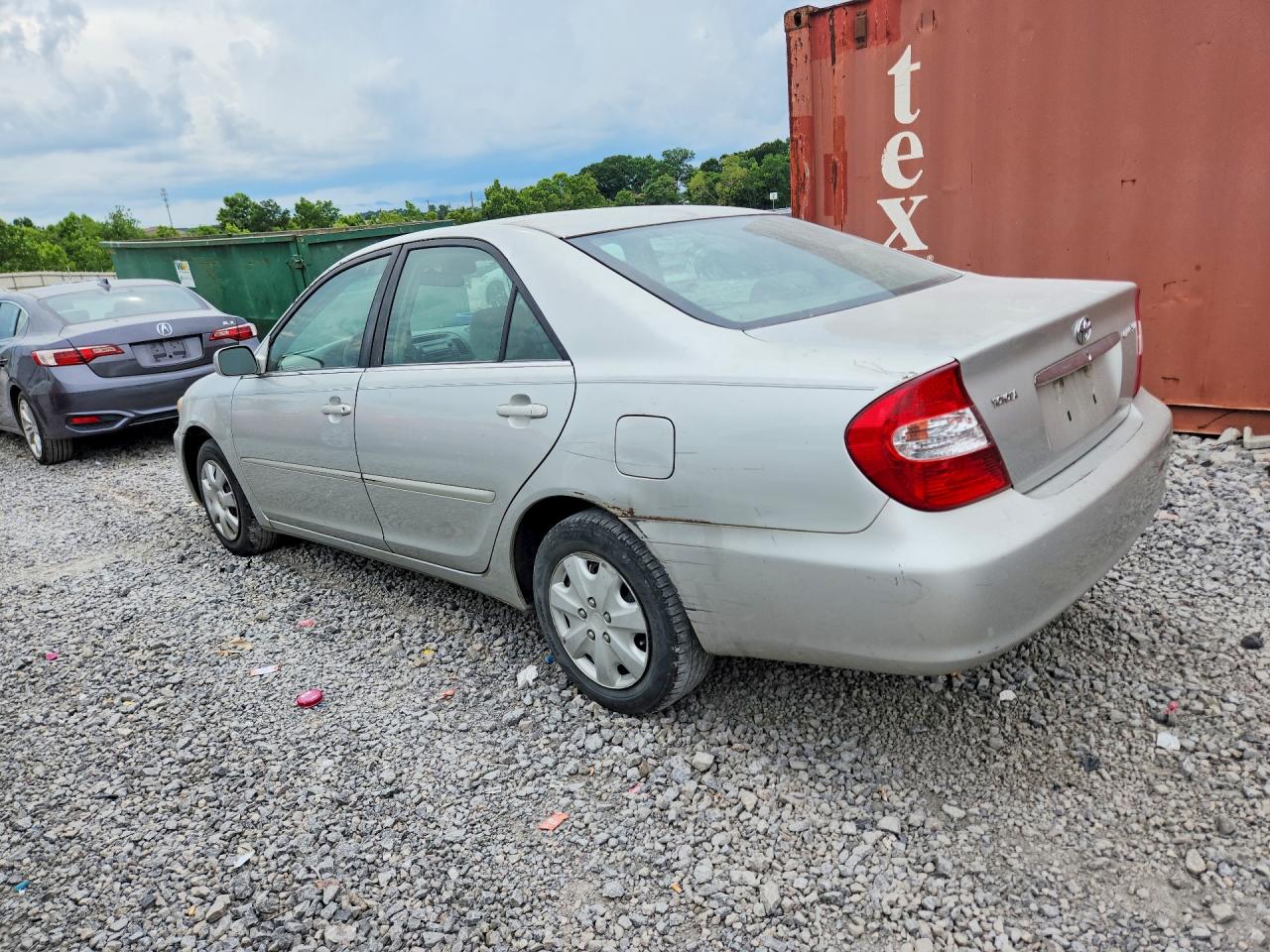 2002 Toyota Camry Le Серый vin: 4T1BE32K72U553293