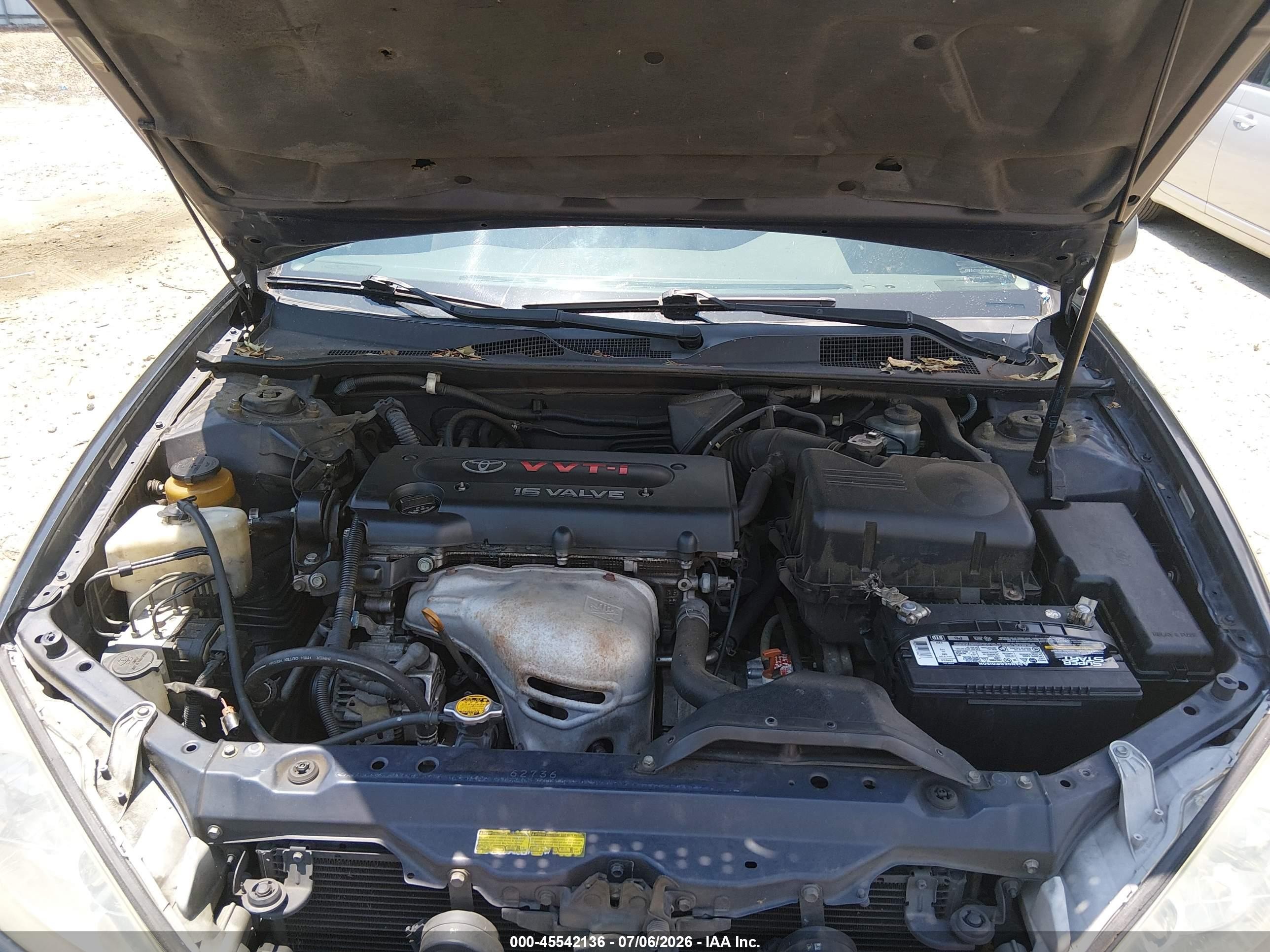 2002 Toyota Camry Xle Blue vin: 4T1BE32K72U560986
