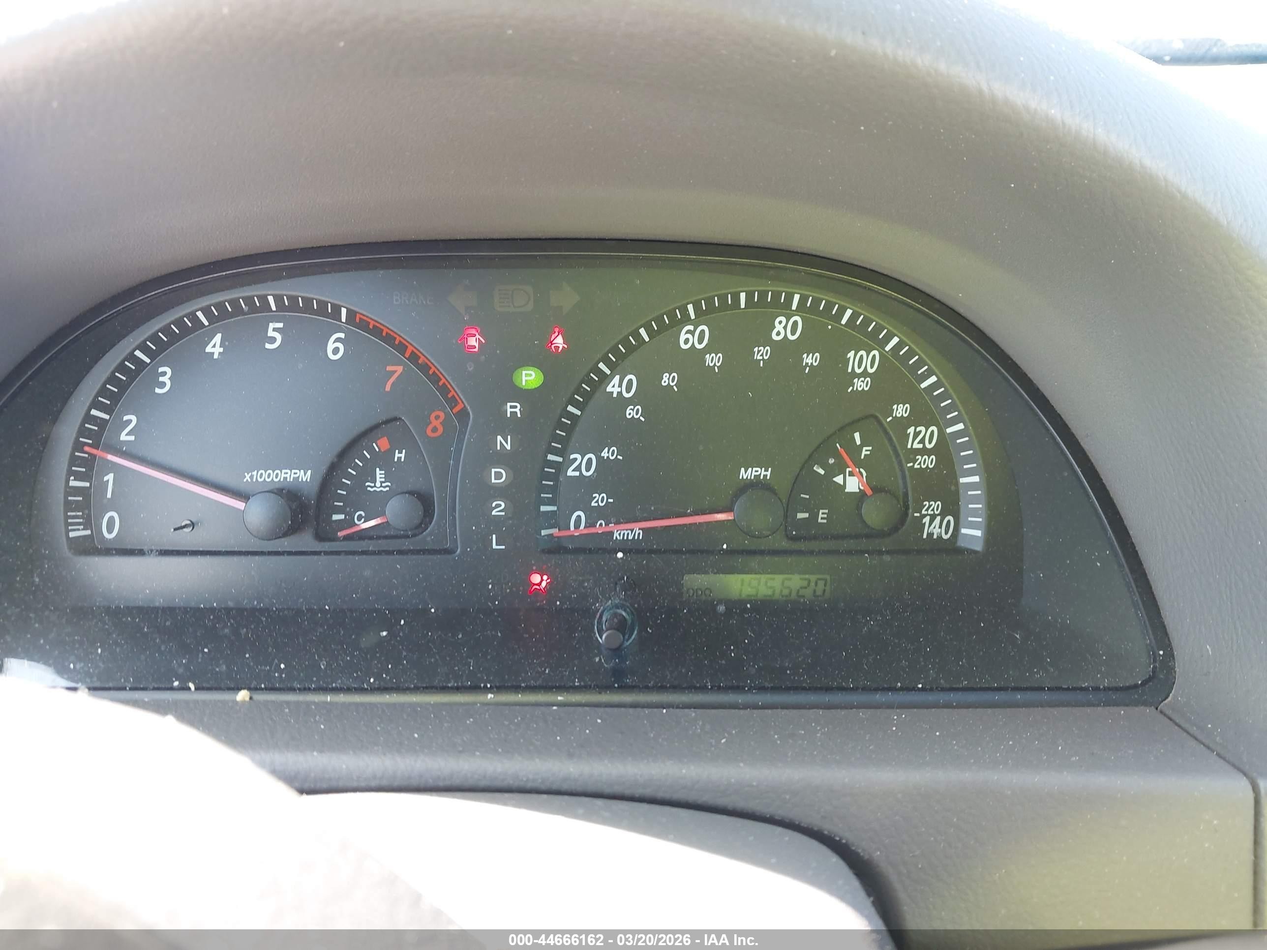 2002 Toyota Camry Xle Red vin: 4T1BE32K72U574631