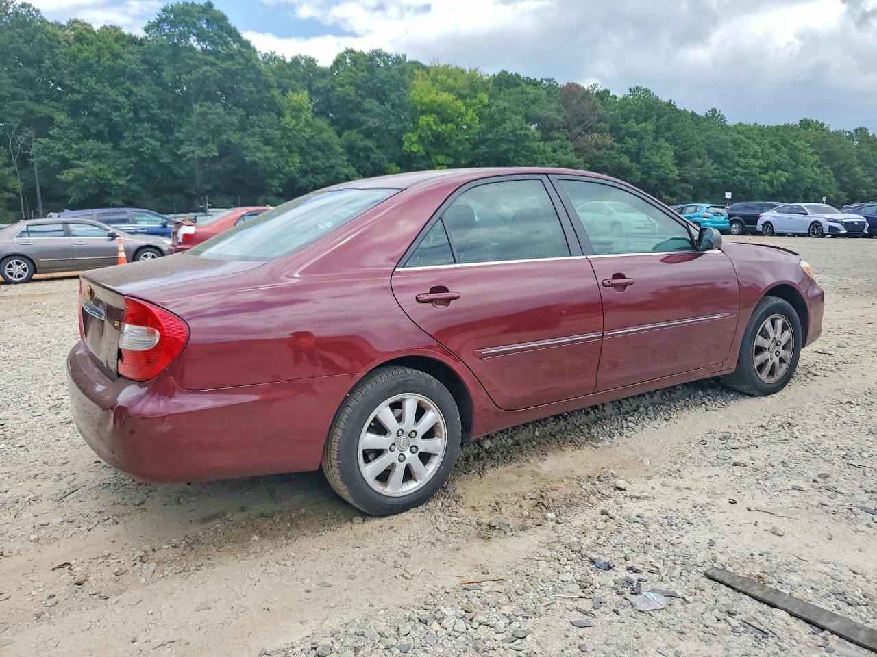 2003 Toyota Camry Xle Burgundy vin: 4T1BE32K73U143479