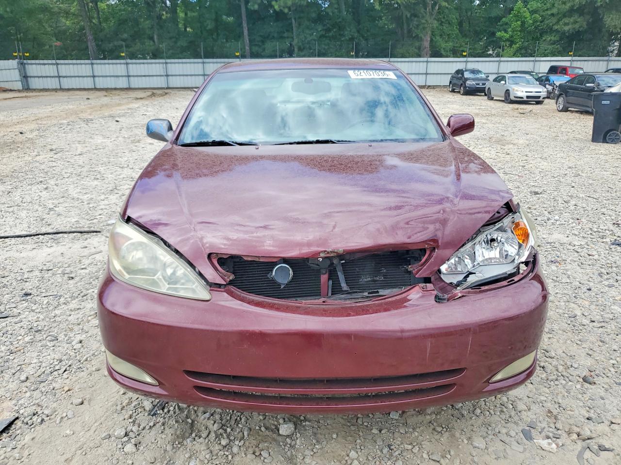 2003 Toyota Camry Xle Burgundy vin: 4T1BE32K73U143479