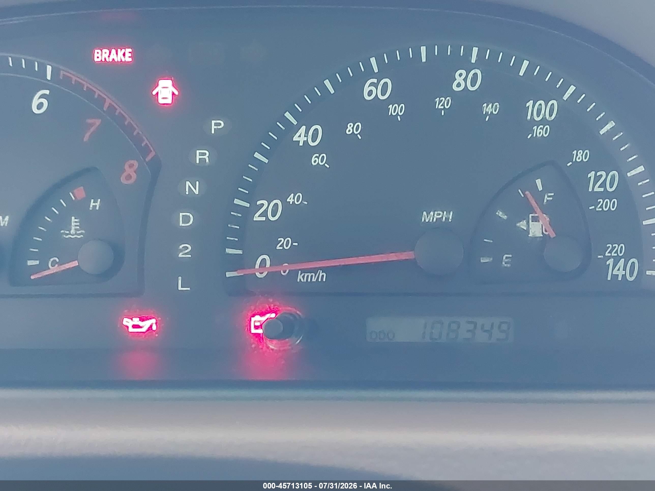 2003 Toyota Camry Le Gold vin: 4T1BE32K73U153588