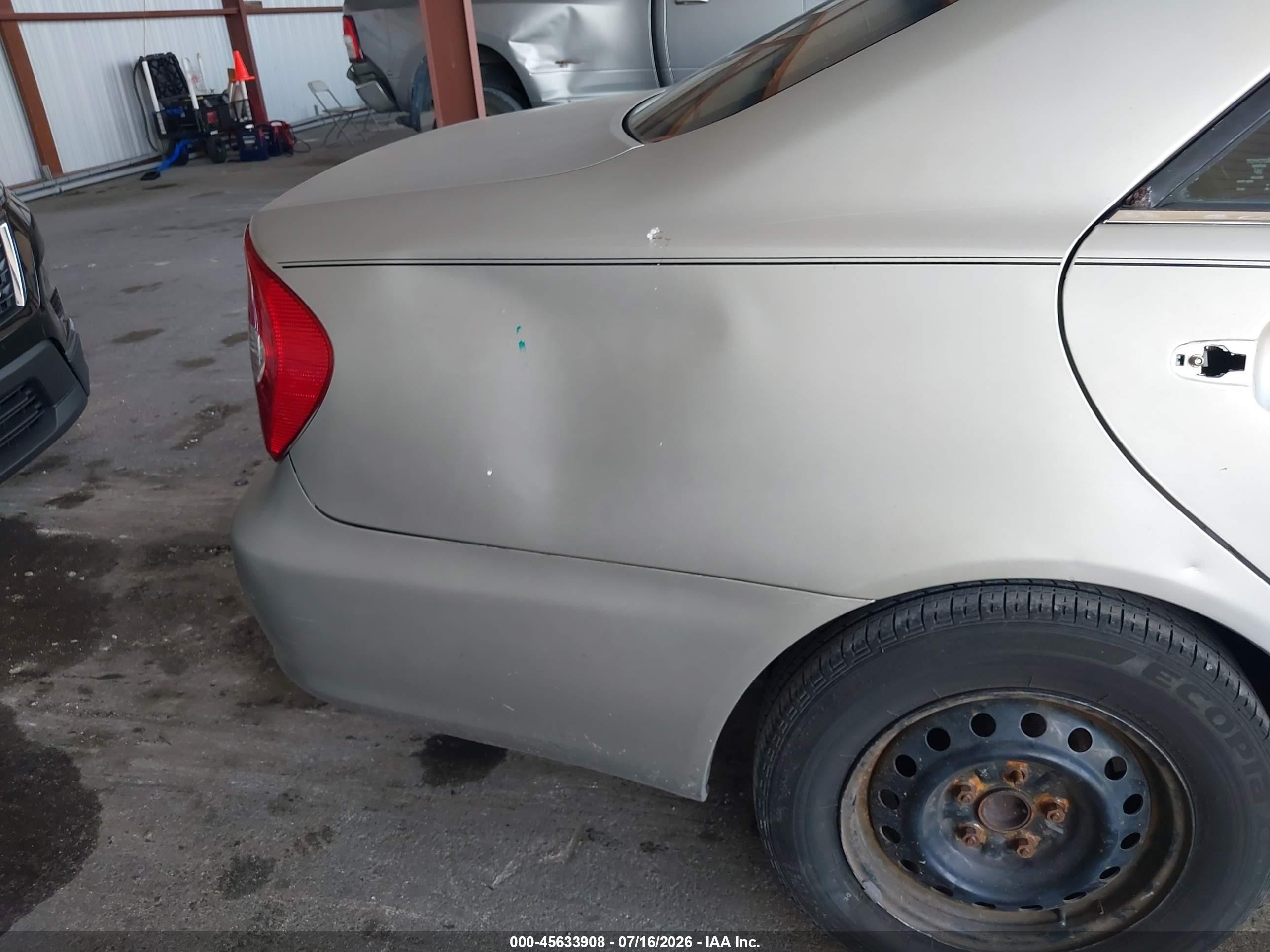 2003 Toyota Camry Le Серебряный vin: 4T1BE32K73U162484