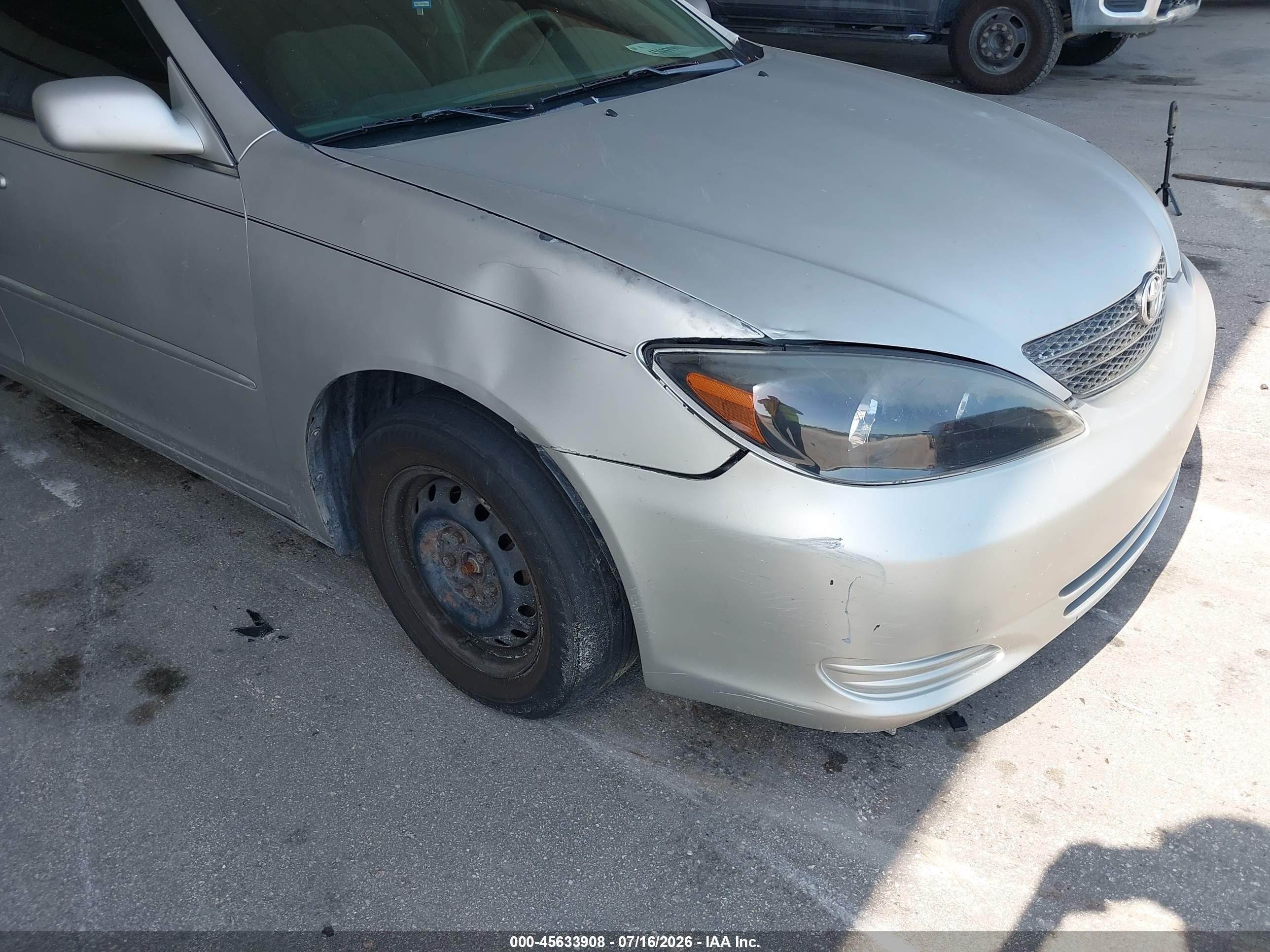2003 Toyota Camry Le Серебряный vin: 4T1BE32K73U162484