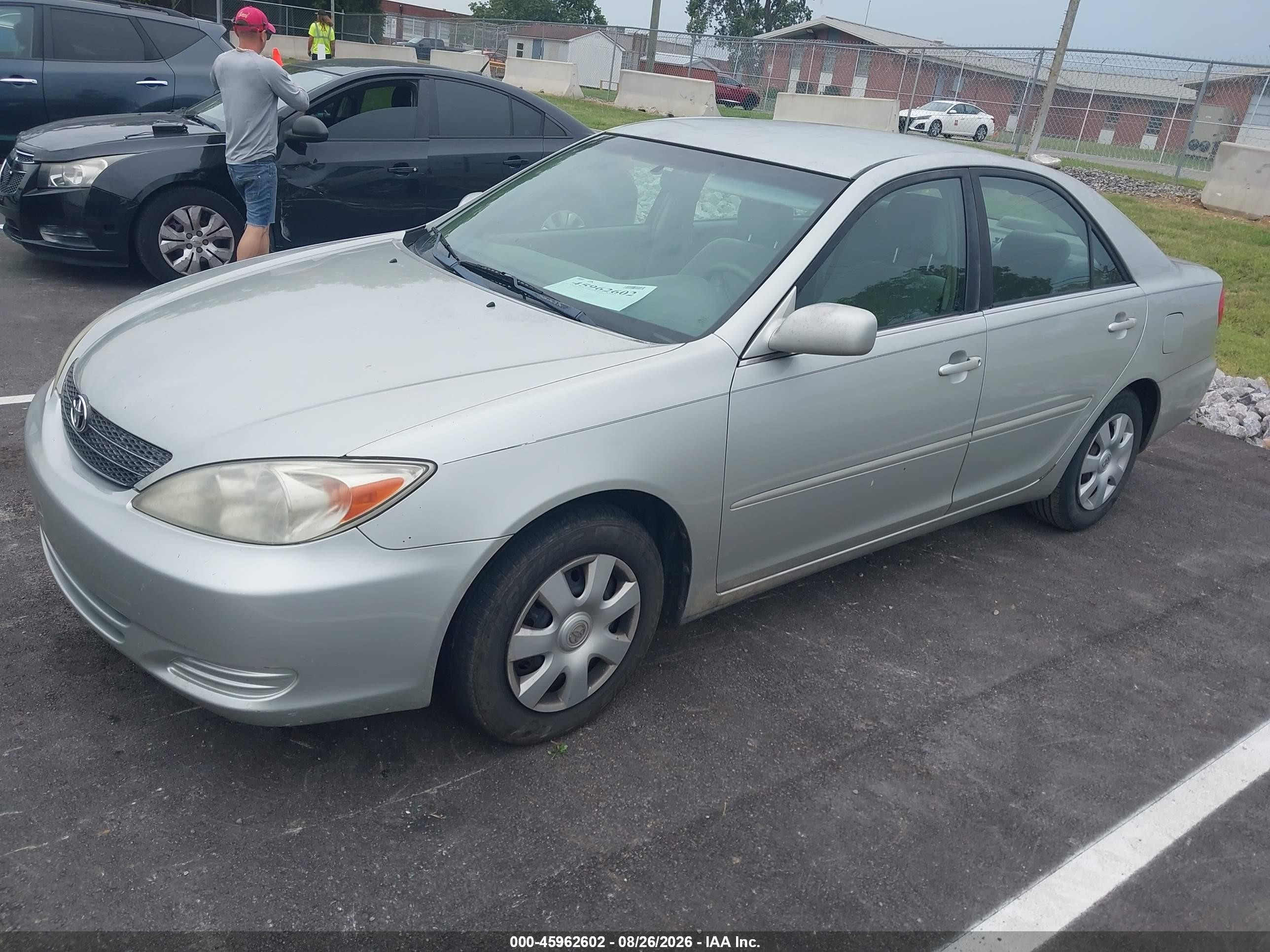 2003 Toyota Camry Le Silver vin: 4T1BE32K73U169340