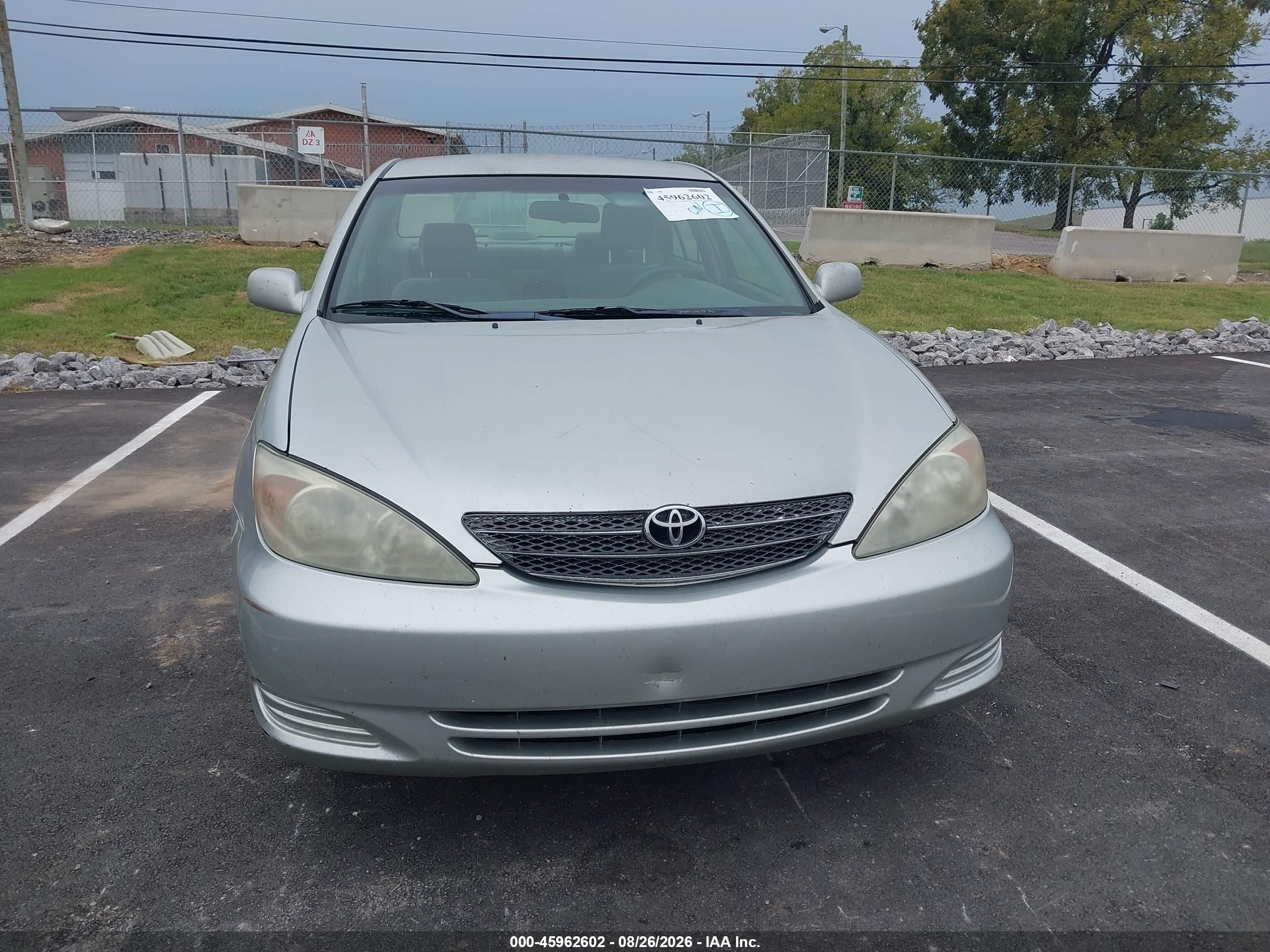 2003 Toyota Camry Le Silver vin: 4T1BE32K73U169340