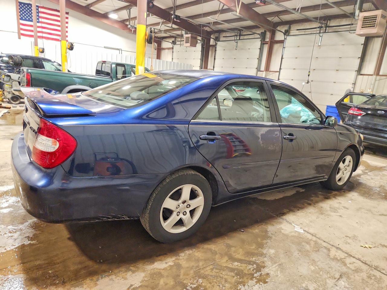 2003 Toyota Camry Se Blue vin: 4T1BE32K73U190558