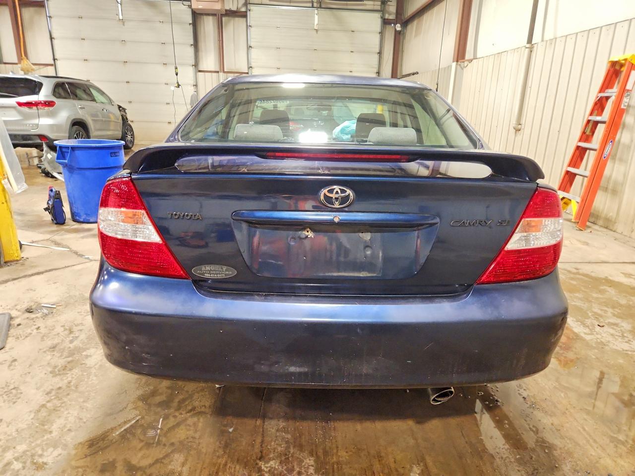 2003 Toyota Camry Se Blue vin: 4T1BE32K73U190558