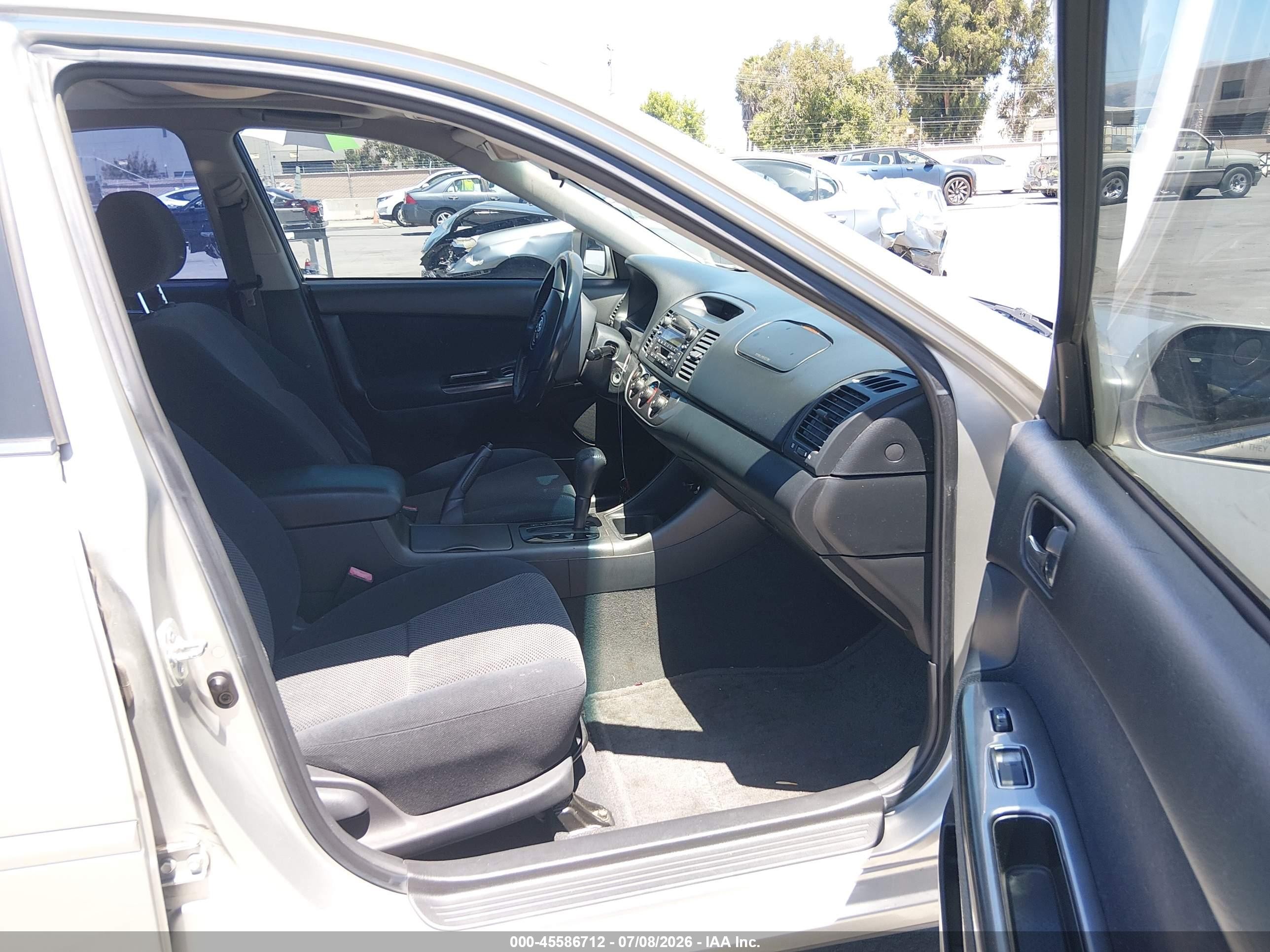 2003 Toyota Camry Se Silver vin: 4T1BE32K73U229259