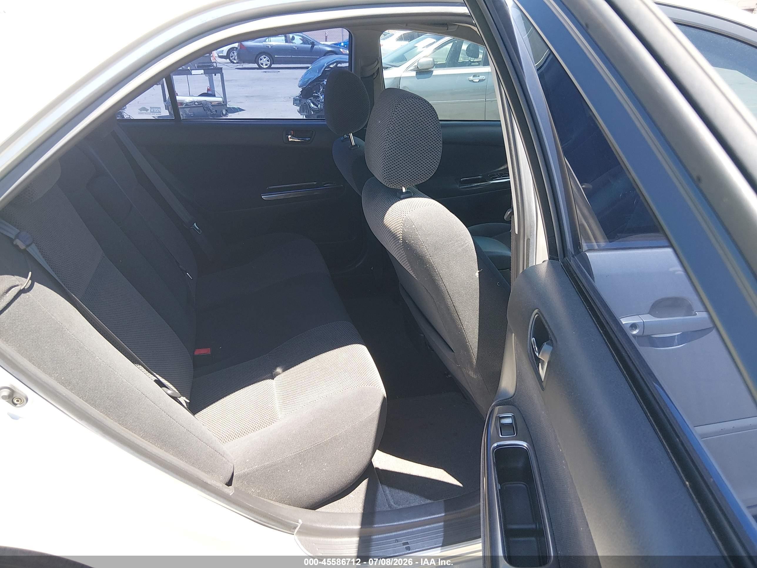 2003 Toyota Camry Se Silver vin: 4T1BE32K73U229259