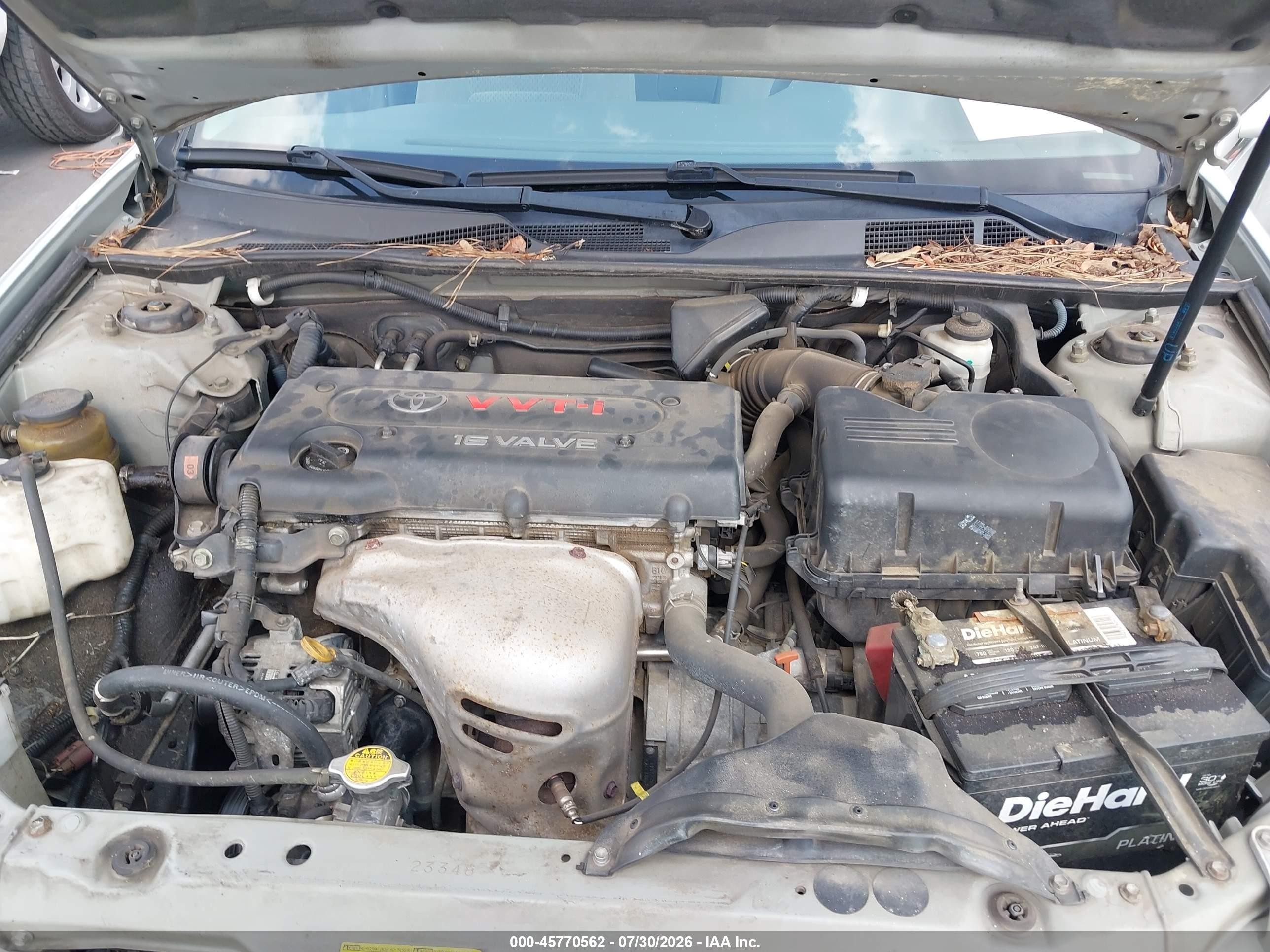 2003 Toyota Camry Le Silver vin: 4T1BE32K73U233943