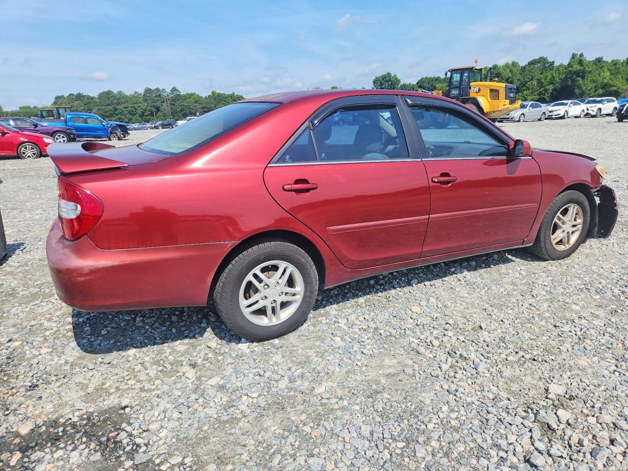 2003 Toyota Camry Le Burgundy vin: 4T1BE32K73U242769