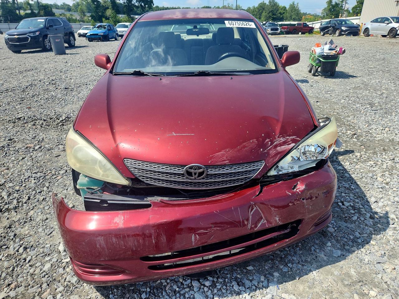 2003 Toyota Camry Le Burgundy vin: 4T1BE32K73U242769