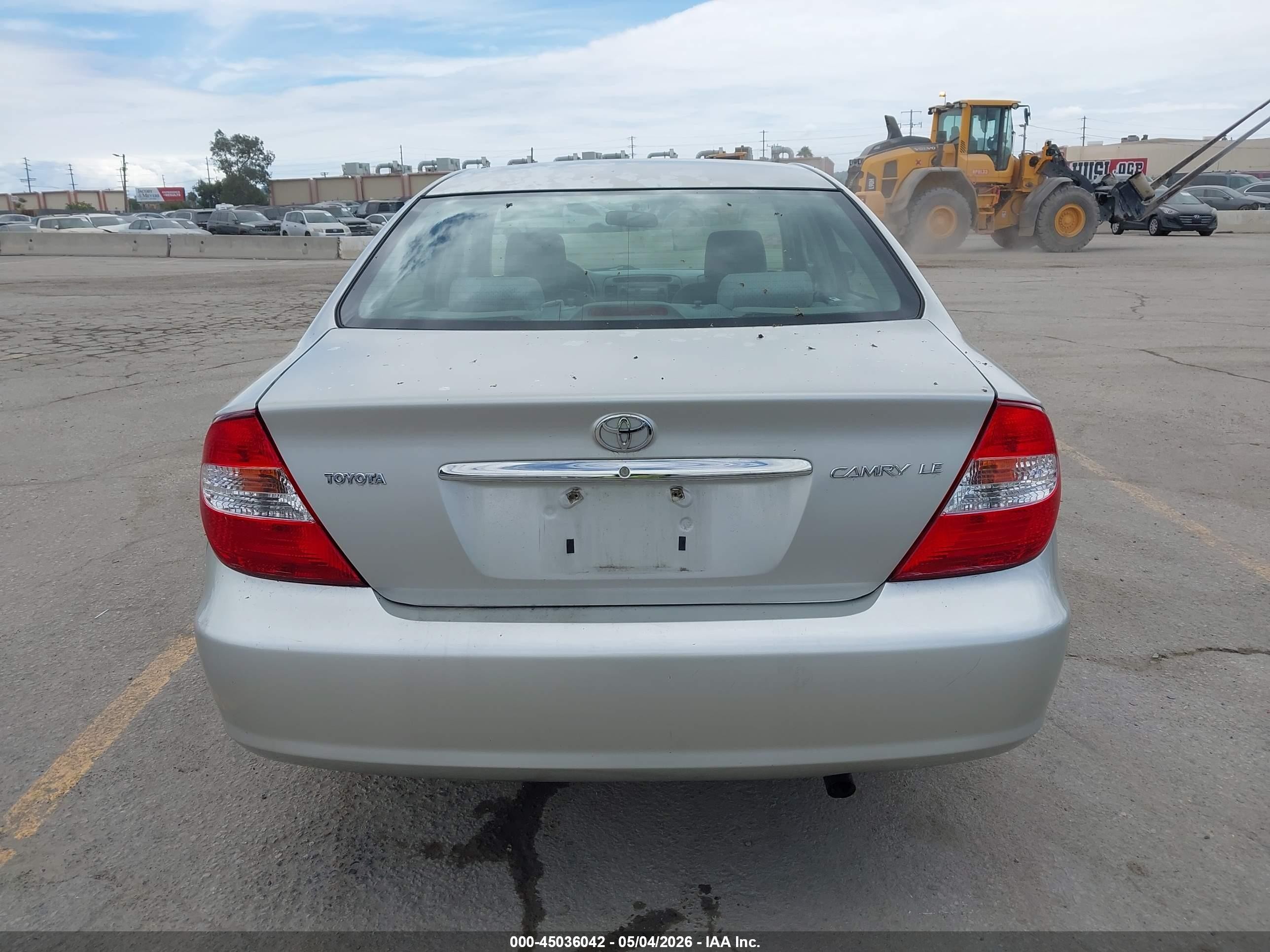2003 Toyota Camry Le Серебряный vin: 4T1BE32K73U689599